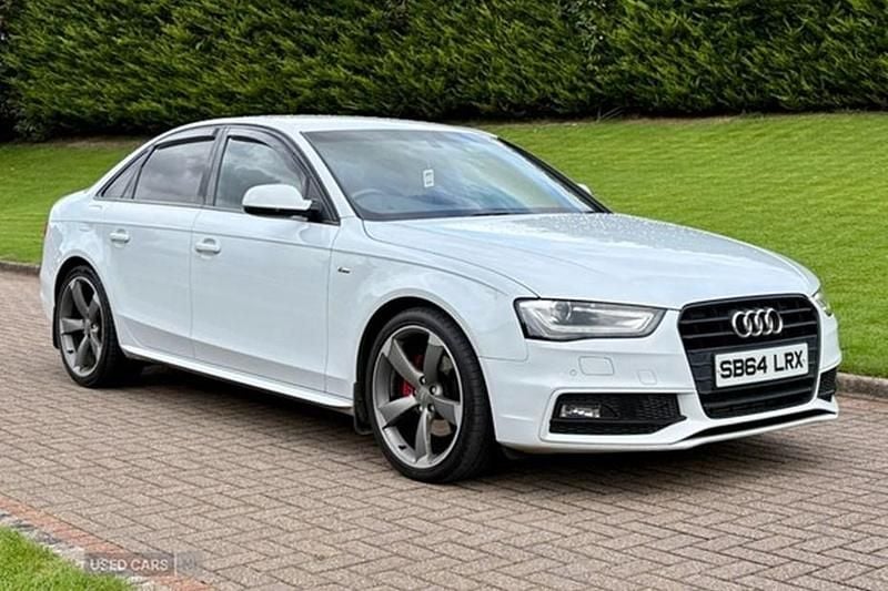 White Used 2014 Audi A4 Black Edition Sedan | £7,850 (Fair price) - Image 1/1