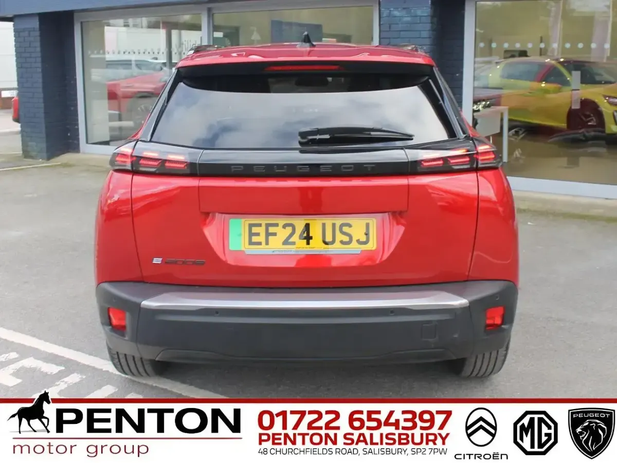 Used Peugeot e-2008 Allure 100 kW (136 HP) 2024 Red SUV