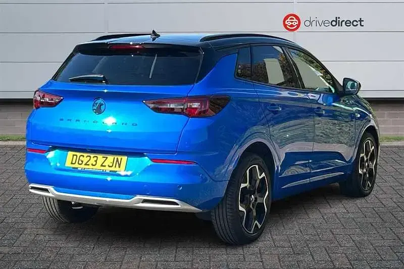 Used Vauxhall Grandland X Ultimate 130 HP (95 kW) 2023 Blue SUV
