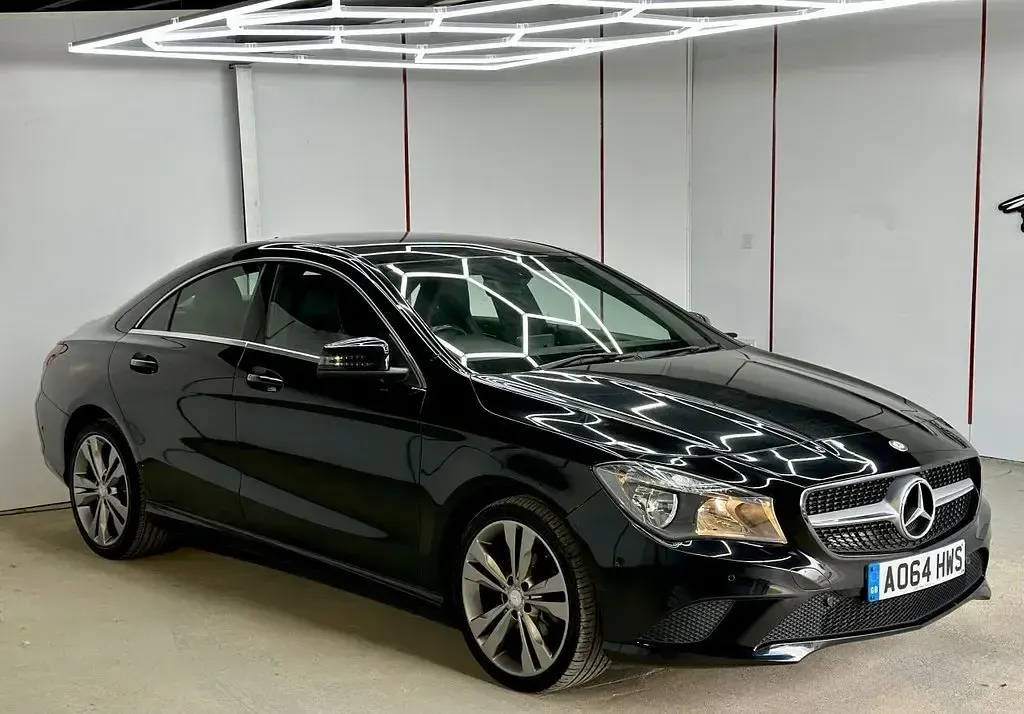 Used Mercedes CLA220 177 HP (130 kW) 2014 Black Sedan