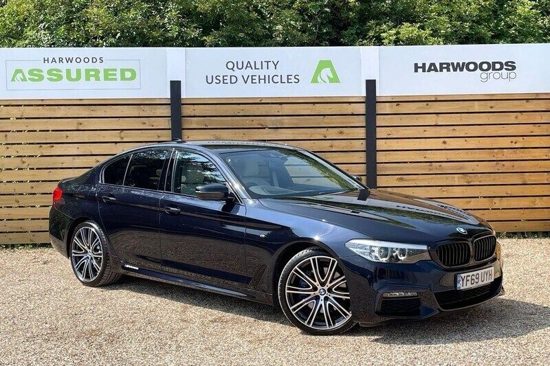 Black Used 2019 BMW 530 M Sport Sedan | £23,790 (Fair price) - Image 1/4