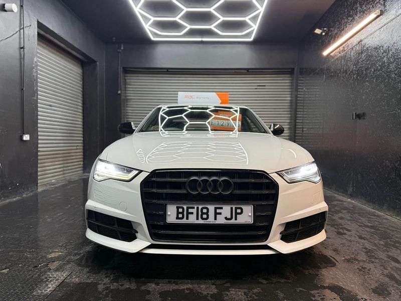 Used Audi A6 Black Edition 190 HP (139 kW) 2018 White Sedan