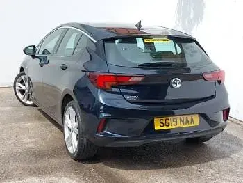 Used Vauxhall Astra SRi 150 HP (110 kW) 2019 Blue Hatchback