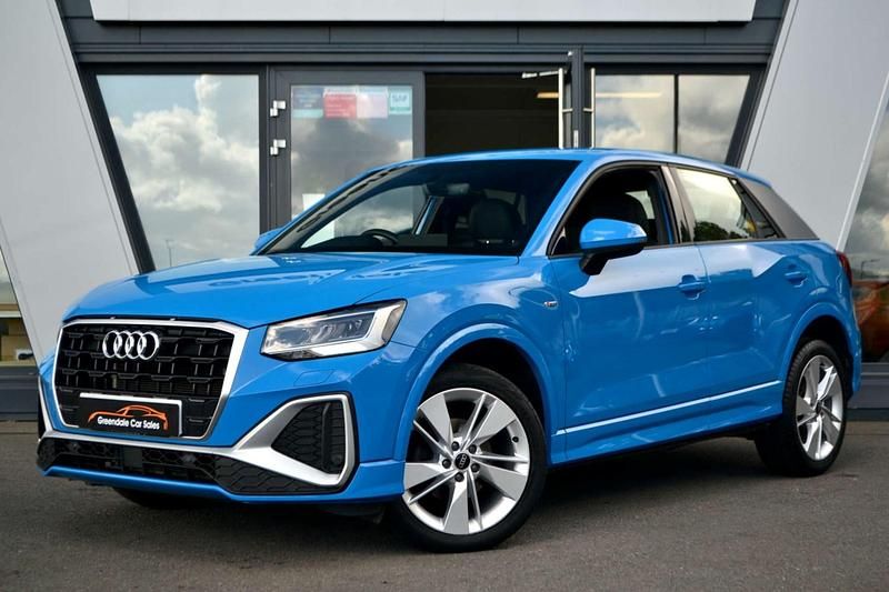Blue Used 2022 Audi Q2 S-Line SUV | £20,990 (Fair price) - Image 1/4