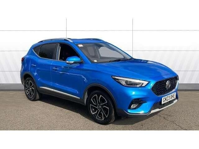 Blue Used 2023 MG ZS Exclusive Sedan | £13,612 (Fair price) - Image 1/4