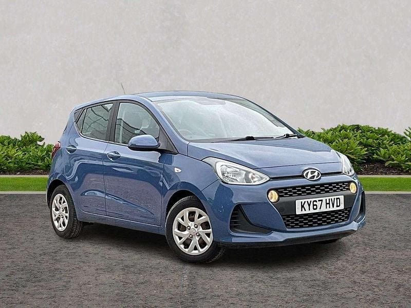 Blue Used 2017 Hyundai i10 SE Hatchback | £8,995 (Good price) - Image 1/4