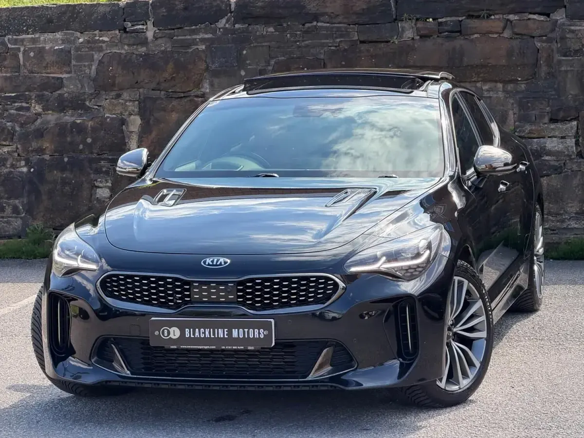 Used Kia Stinger GT-Line S 200 HP (147 kW) 2019 Black Hatchback