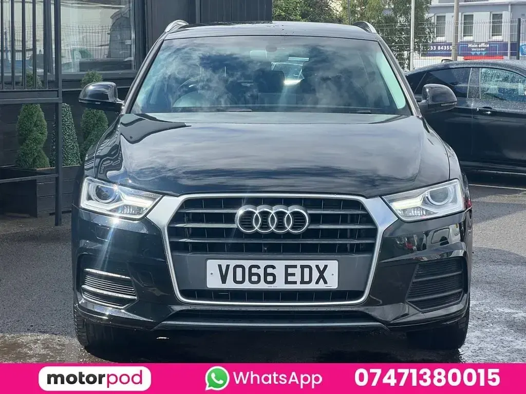 Used Audi Q3 150 HP (110 kW) 2016 Black SUV
