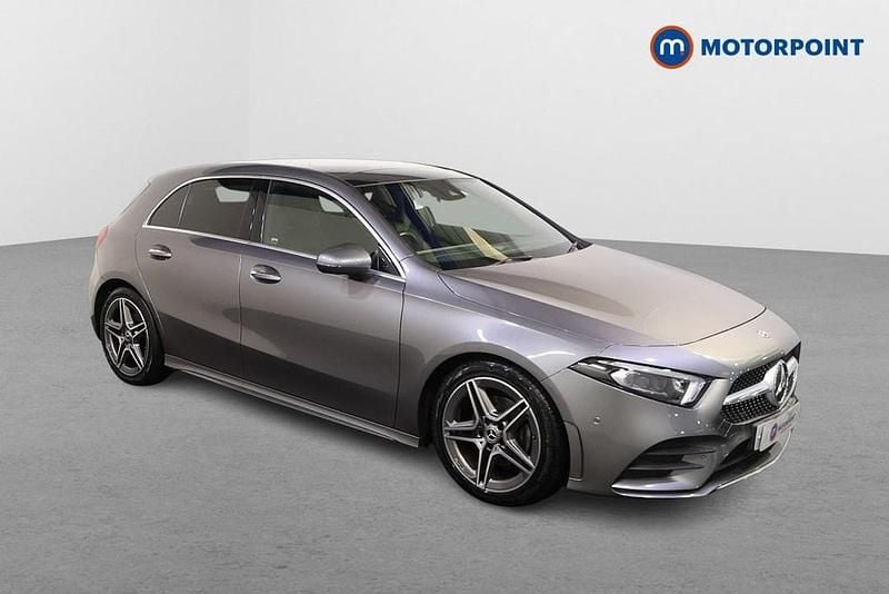 Grey Used 2019 Mercedes A180 AMG Line Premium Plus Hatchback | £17,749 (Expensive) - Image 1/4