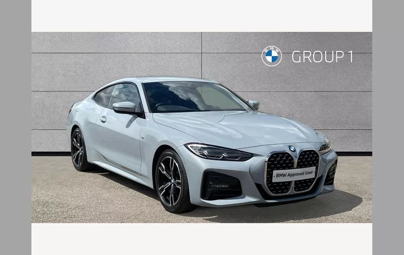 Grey Used 2022 BMW 420 M Sport Coupe | £25,995 (Fair price) - Image 1/4