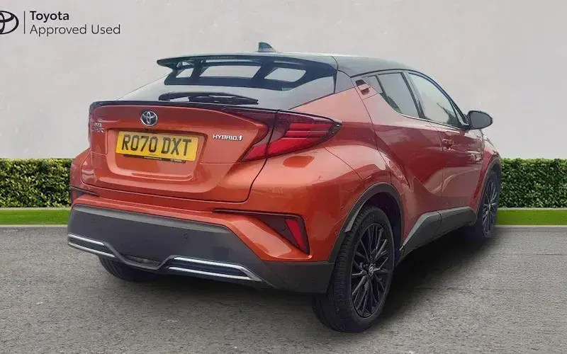 Used Toyota C-HR Edition 184 HP (135 kW) 2020 Scorched orange bitone SUV