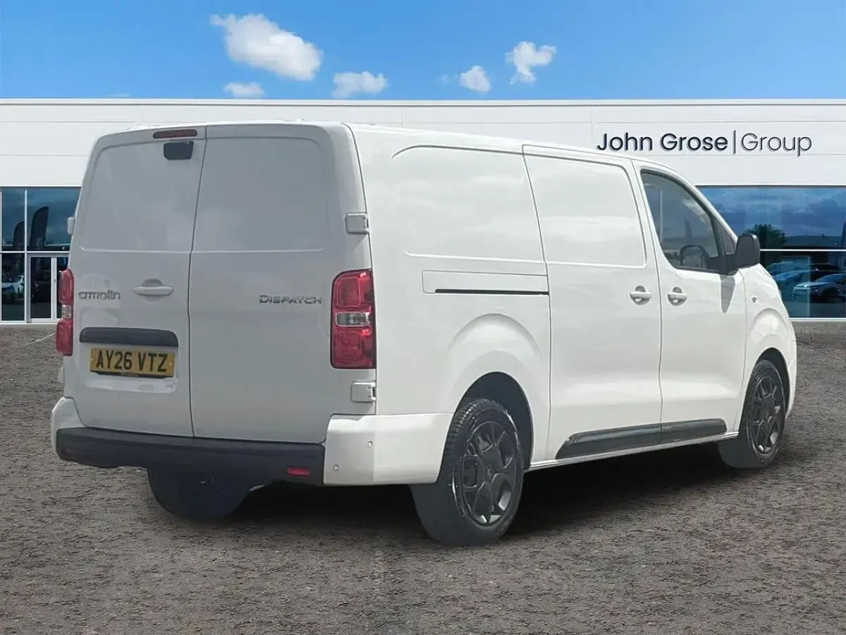New Citroën Dispatch 118 HP (86 kW) 2026 White MPV