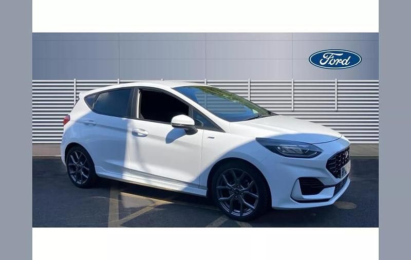 White Used 2022 Ford Fiesta ST-Line Hatchback | £13,645 (Fair price) - Image 1/4
