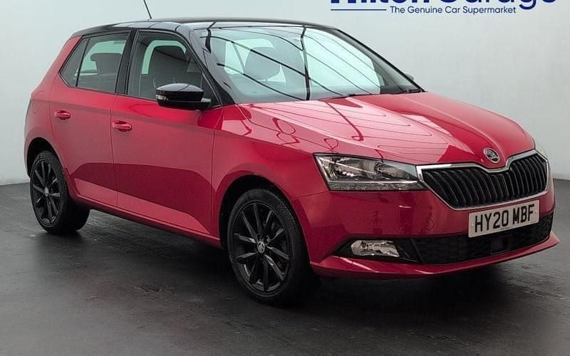 Red Used 2020 Skoda Fabia Colour Edition Hatchback | £10,300 (Fair price) - Image 1/4