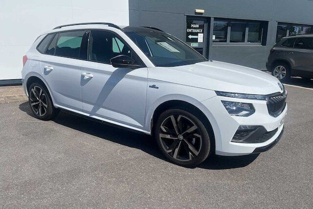 Moon white metallic Used 2025 Skoda Kamiq Monte Carlo SUV | £22,995 (A bit pricey) - Image 1/4
