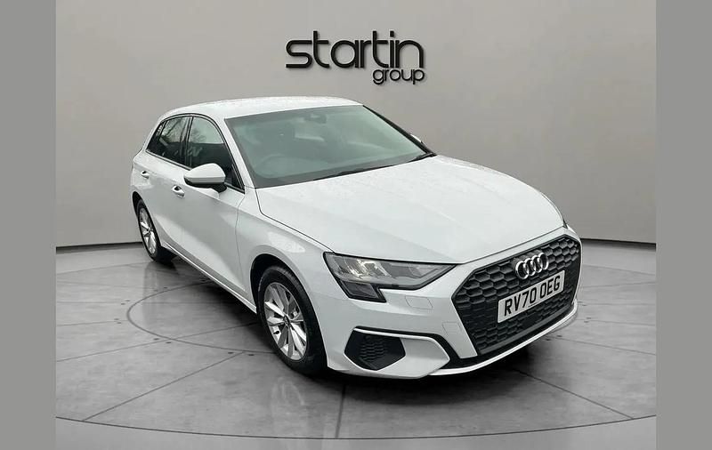 White Used 2020 Audi A3 Performance Hatchback | £15,699 (Good price) - Image 1/4