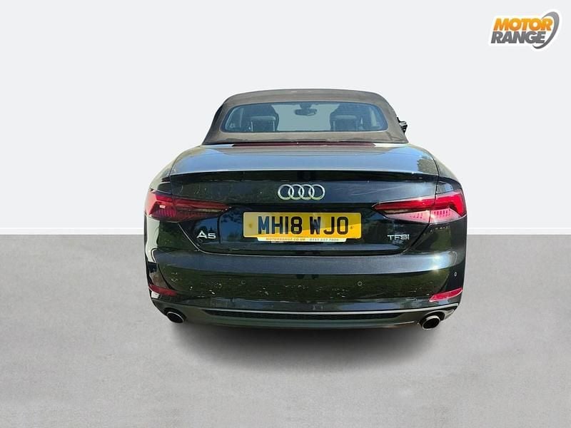 Begagnad Audi A5 Cabriolet S-Line 2018 Svart Cab