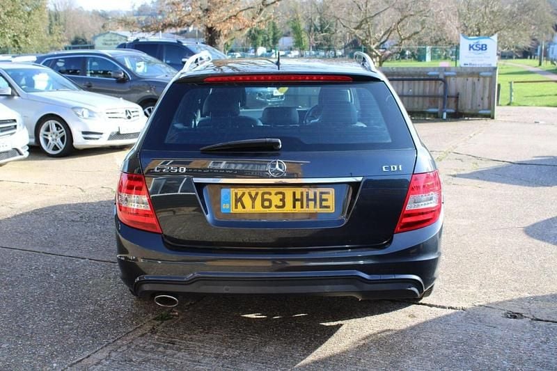 Used Mercedes C250 AMG 2013 Black Estate