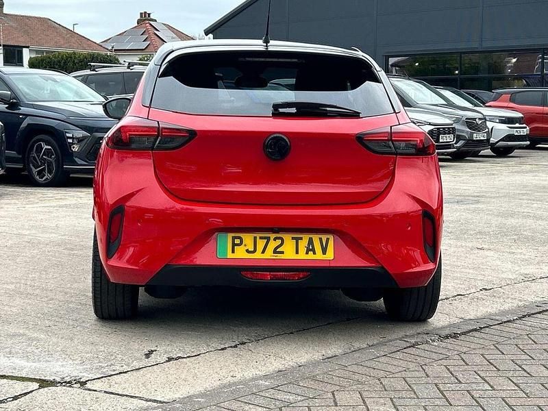 Used Vauxhall Corsa-e Edition 100 kW (136 HP) 2022 Red Hatchback