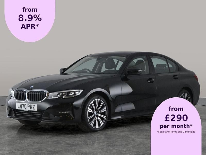 Black Used 2020 BMW 318 Sedan | £19,038 (Fair price) - Image 1/2