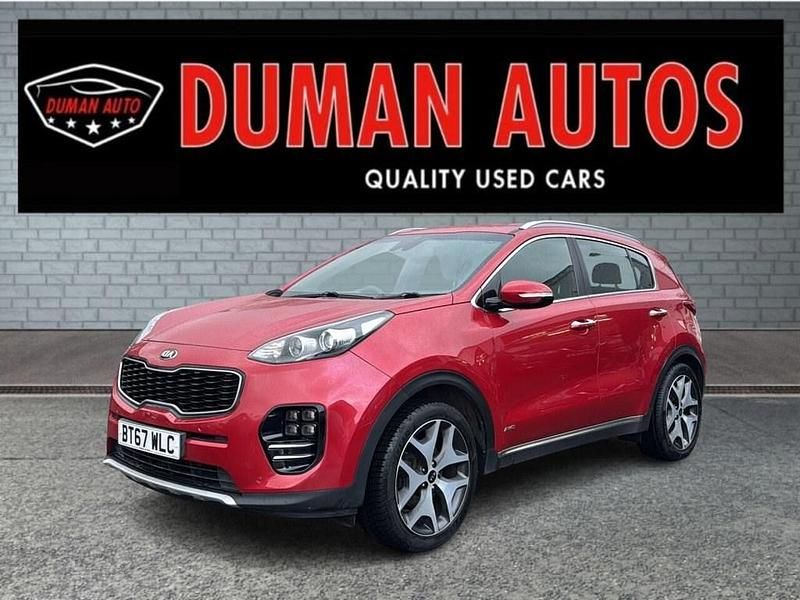 Used Kia Sportage GT-Line 174 HP (127 kW) 2018 Red SUV