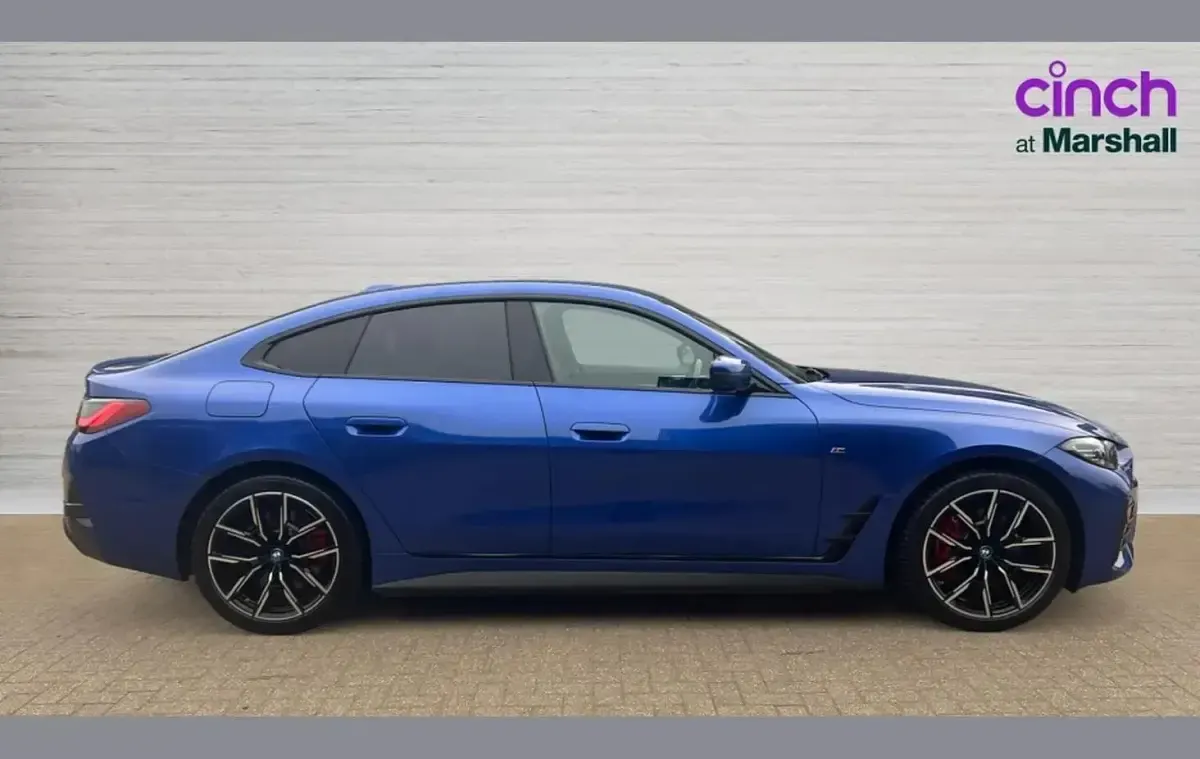 Used BMW i4 M Sport 250 kW (340 HP) 2022 Blue Sedan