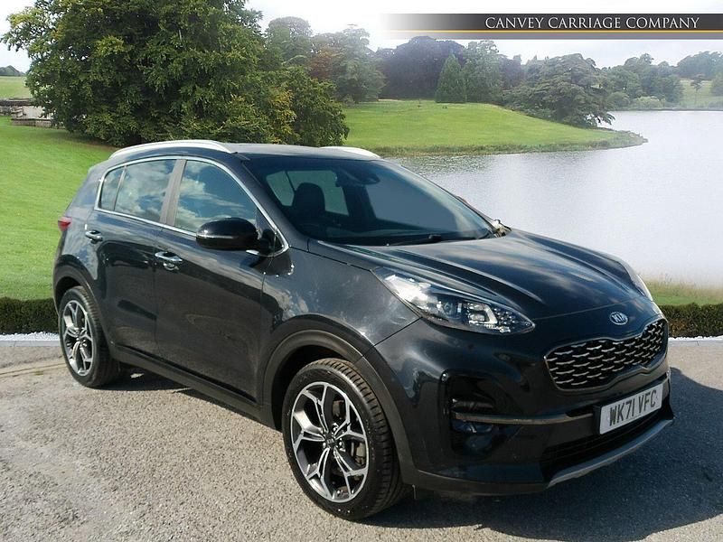 Black Used 2021 Kia Sportage GT-Line SUV | £15,000 (Good price) - Image 1/4