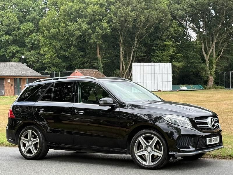 Used Mercedes GLE350 AMG line 2016 Black Estate