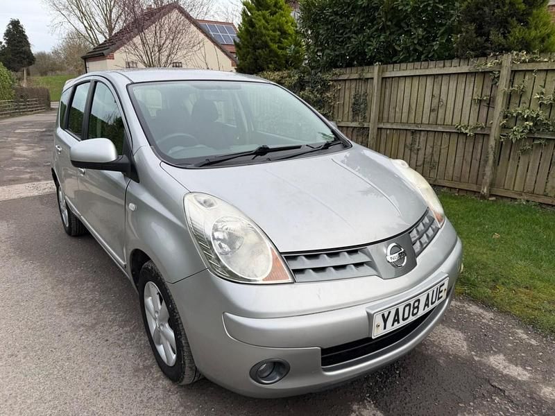 Used Nissan Note Acenta 88 HP (64 kW) 2008 Silver Hatchback