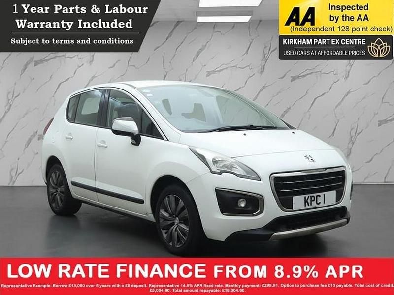 Used Peugeot 3008 Active 115 HP (84 kW) 2014 White Estate