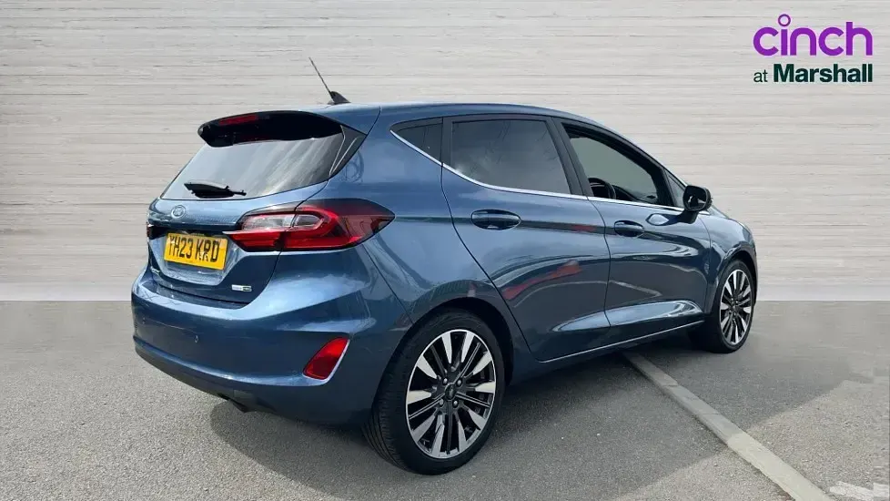 Usado Ford Fiesta Titanium X 125 HP (91 kW) 2023 Azul Citadino