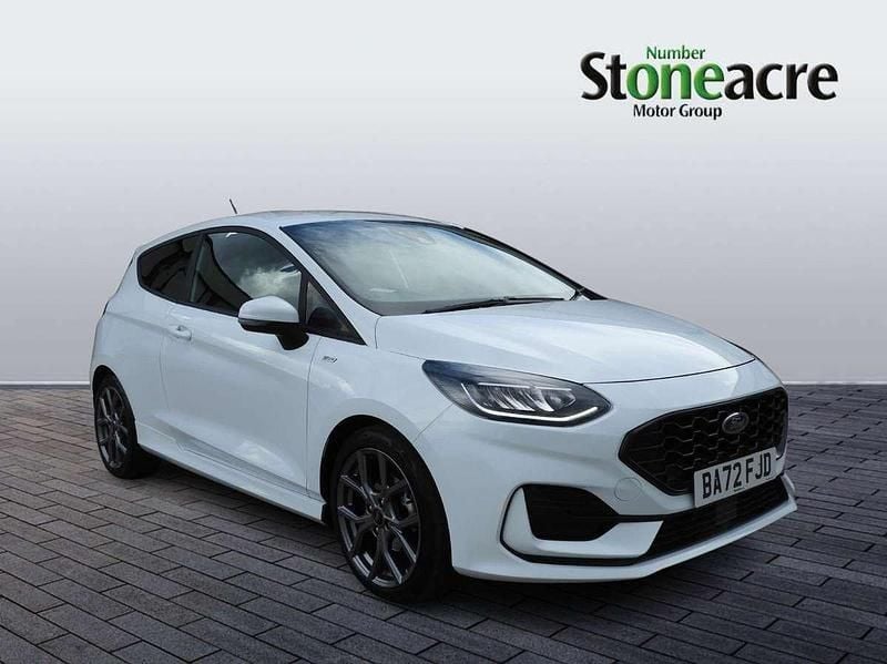 White Used 2022 Ford Fiesta ST-Line Hatchback | £11,674 (Super price) - Image 1/4