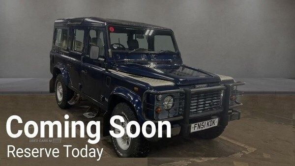 Blue Used 2001 Land Rover Defender SUV | £12,995 (Super price) - Image 1/2