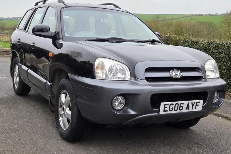 Used Hyundai Santa Fe 168 HP (123 kW) 2006 Black SUV