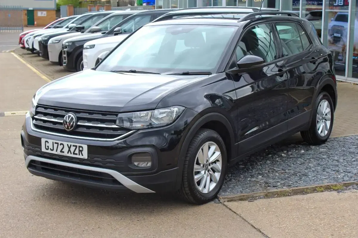 Used VW T-Cross Edition 108 HP (79 kW) 2022 Black SUV