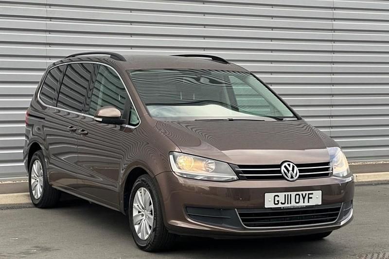 Brown Used 2011 VW Sharan SE MPV | £5,595 - Image 1/1
