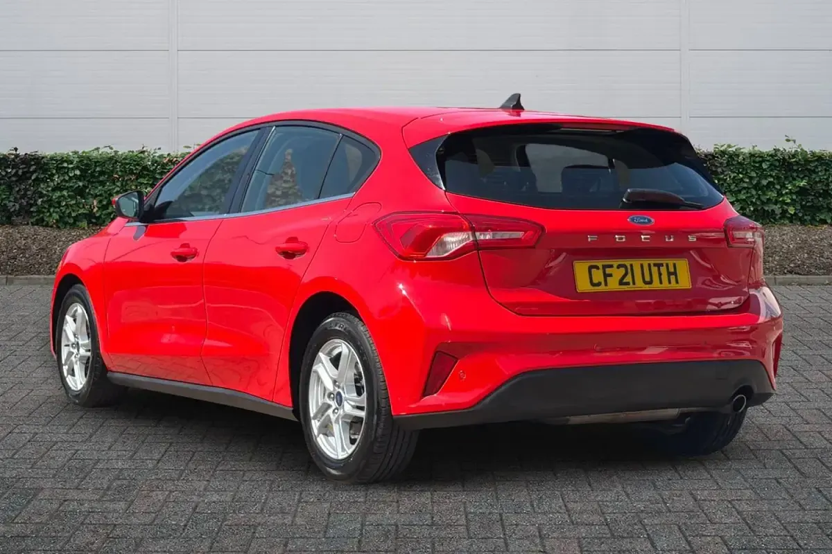 Used Ford Focus Zetec 2021 Solid  race red Hatchback