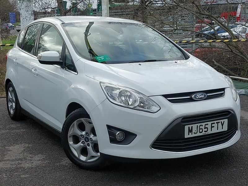 White Used 2015 Ford C-MAX Zetec MPV | £5,998 (Fair price) - Image 1/4