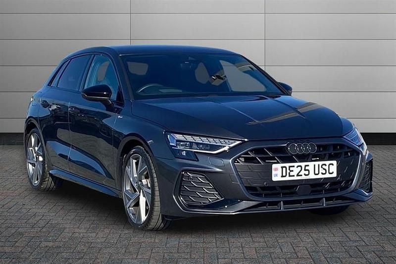 Used Audi A3 Black Edition 150 HP (110 kW) 2025 Grey Hatchback