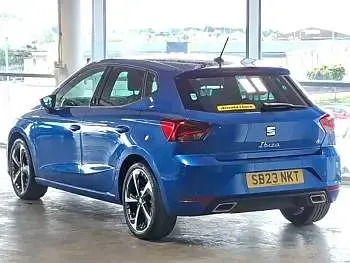 Used Seat Ibiza FR Sport 80 HP (58 kW) 2023 Blue Hatchback