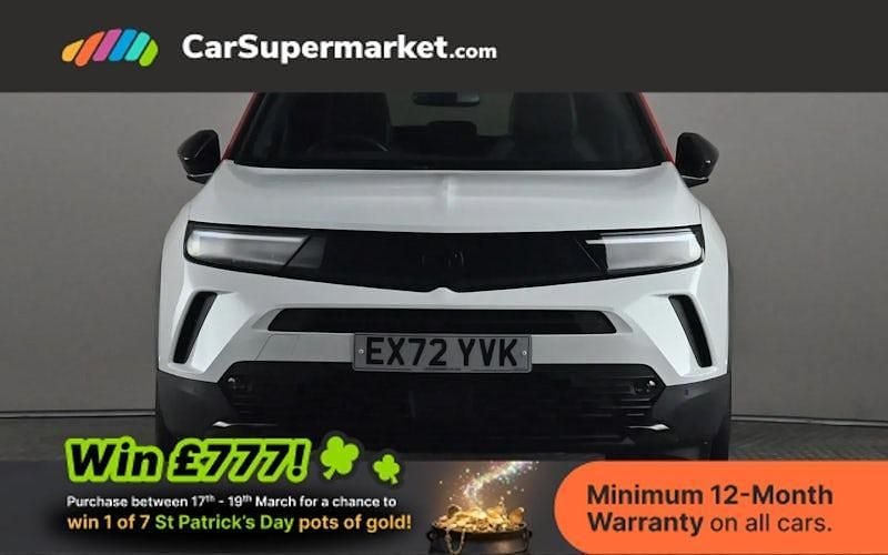 Used Vauxhall Mokka GS Line 131 HP (96 kW) 2022 White SUV