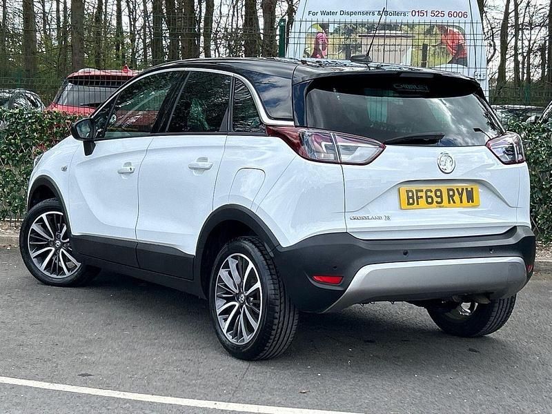 Used Vauxhall Crossland X Elite 130 HP (95 kW) 2019 White SUV