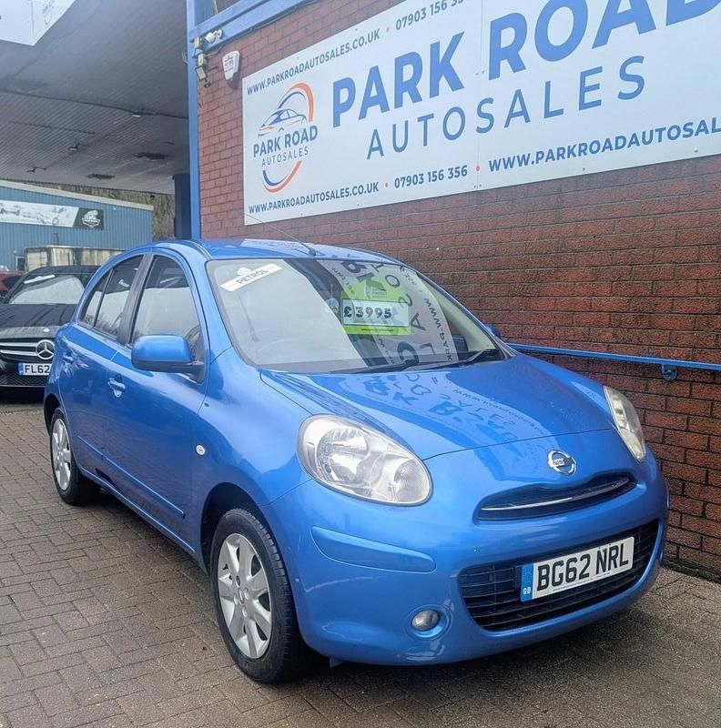 Used Nissan Micra Acenta 2012 Blue Hatchback