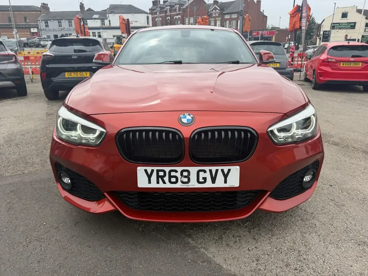 Used BMW 116 M Sport 2018 Orange Hatchback