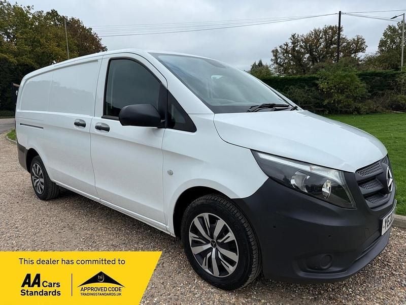 White Used 2020 Mercedes Vito Van | £9,790 (Good price) - Image 1/2