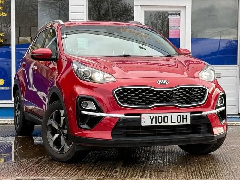 Used Kia Sportage 134 HP (98 kW) 2019 Red SUV