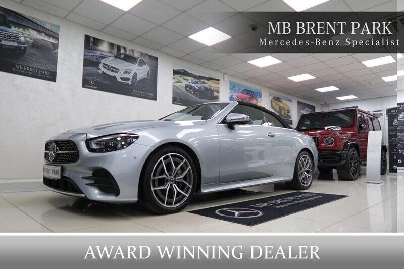 Silver Used 2021 Mercedes E220 AMG Line Premium Cabriolet | £27,500 (Fair price) - Image 1/1