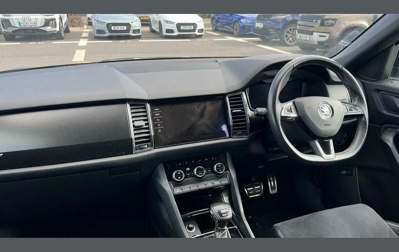 Used Skoda Kodiaq SportLine 150 HP (110 kW) 2019 Black SUV