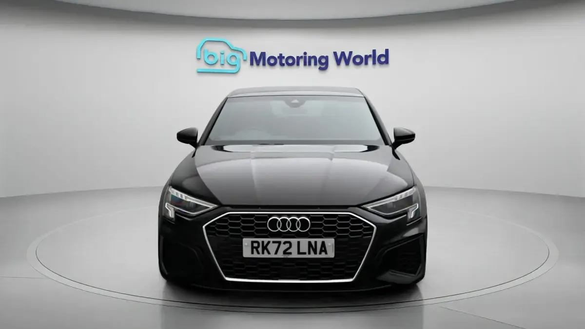 Begagnad Audi A3 S-Line 148 HK (108 kW) 2022 Svart Sedan