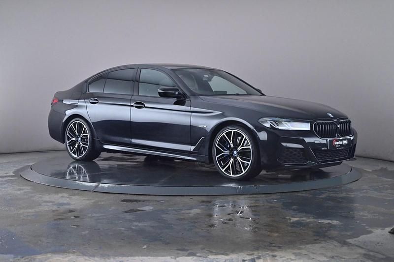 Black Used 2022 BMW 545e M Sport Sedan | £32,700 (Fair price) - Image 1/4